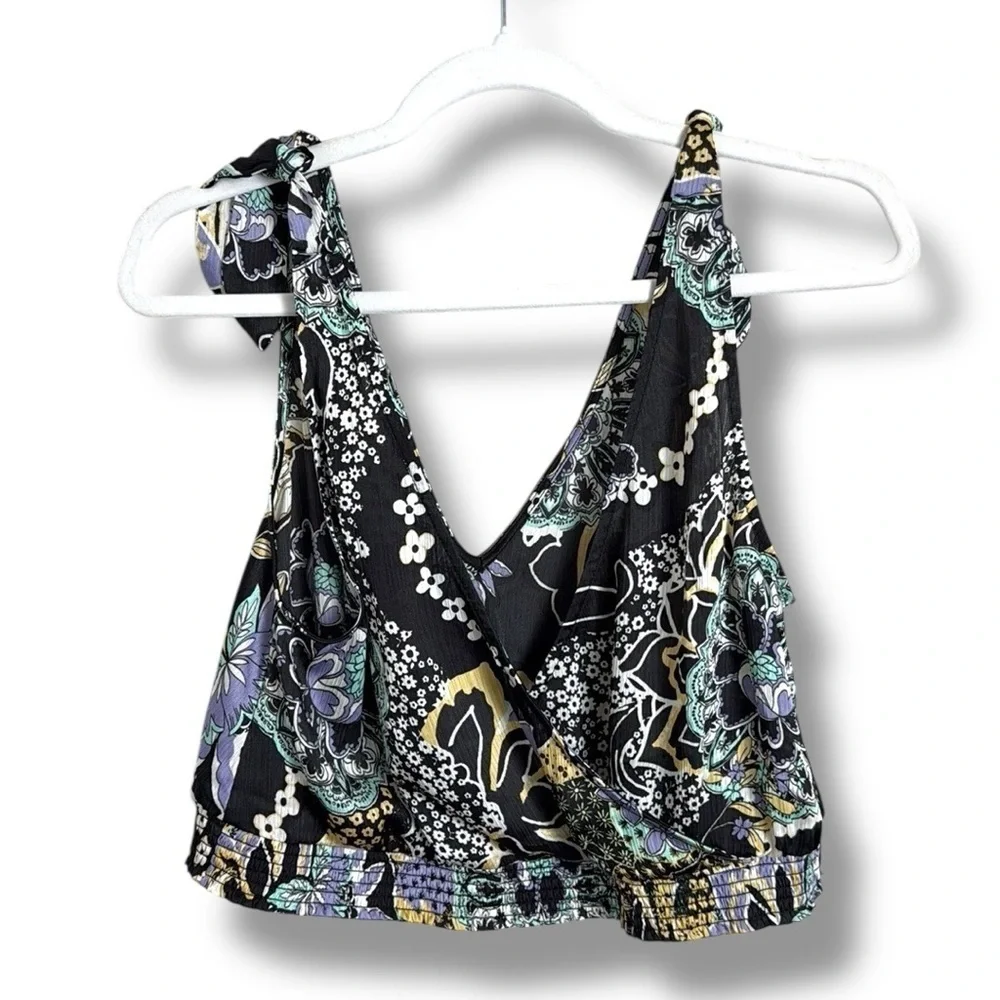 Intimately Free People Weekend in Montauk Cropped Tank Size Large Festival Vacay